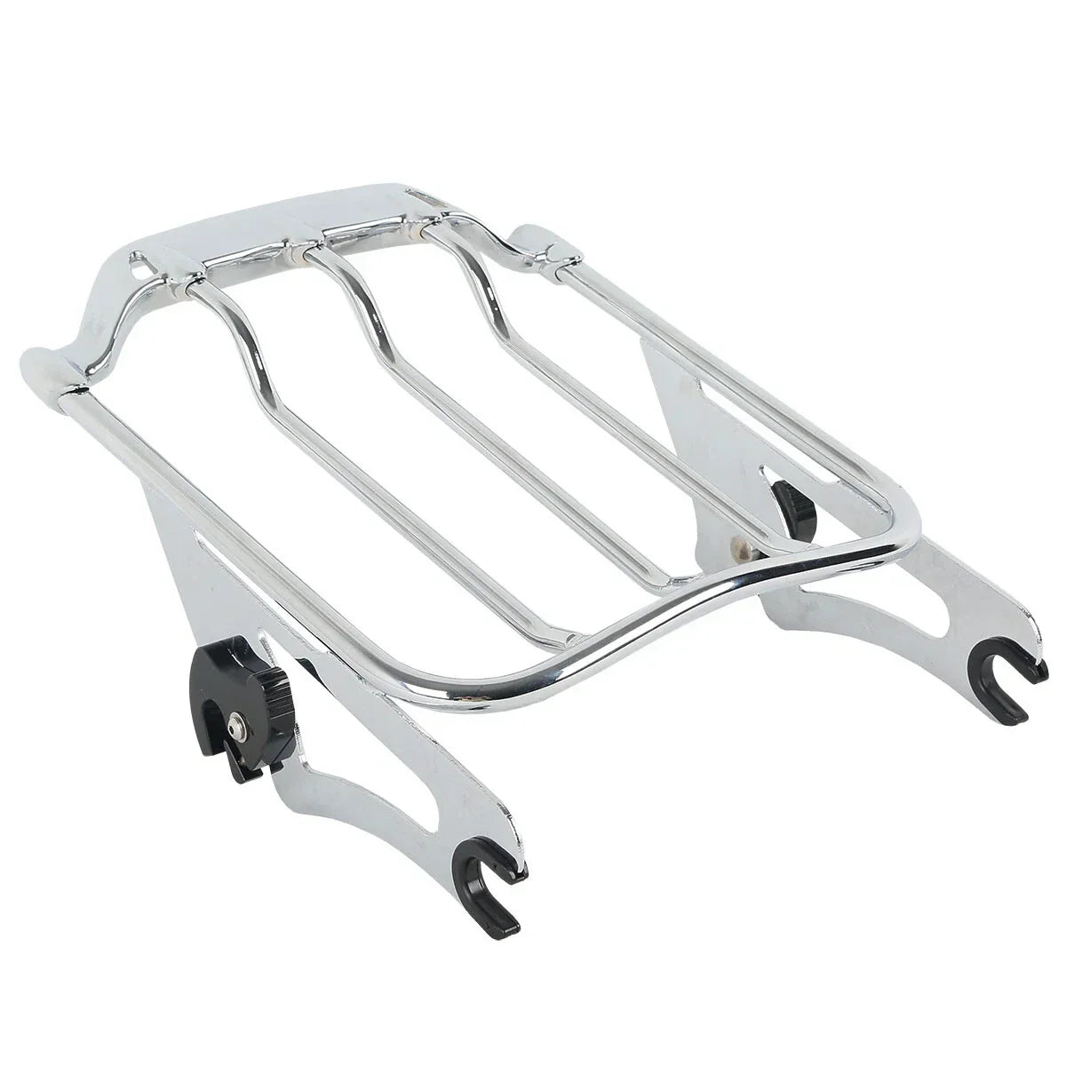 Chrome Two Up Luggage Rack for Harley Touring FLHR FLTR (2009-2022)