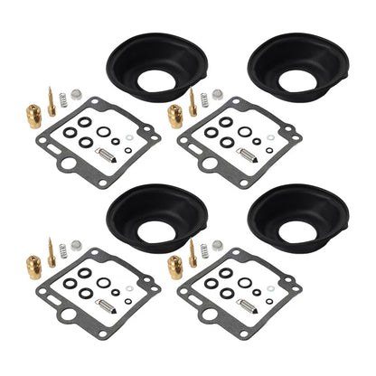 4 x Carburetor Repair Kits for Yamaha XJR1200 (1994-1998)