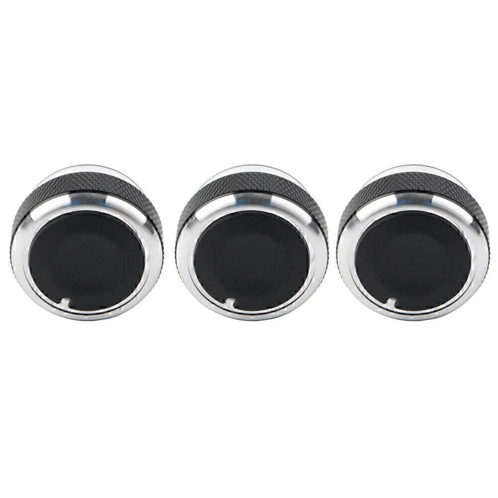 3 Pcs Air Conditioner Switch Knob Button for Ford Focus MK2 MK3 Mondeo (2004-2018)