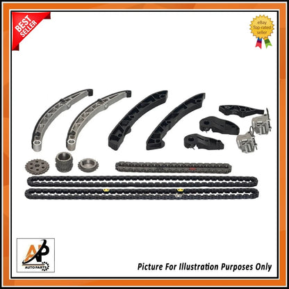 Complete Timing Chain Kit for Jaguar 5.0 V8 XF XJ XK F-Type F-Pace (2010–2019)