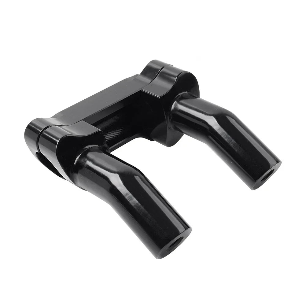 4" Pullback Handlebar Riser Top Clamp for Harley Dyna Softail Fat Boy