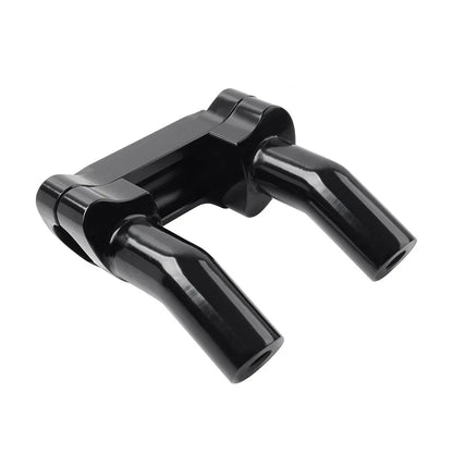 4" Pullback Handlebar Riser Top Clamp for Harley Dyna Softail Fat Boy