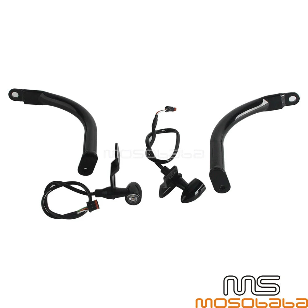 LED Turn Signal Fairing Support Bar Bracket for Harley Softail Low Rider (2022-2023)