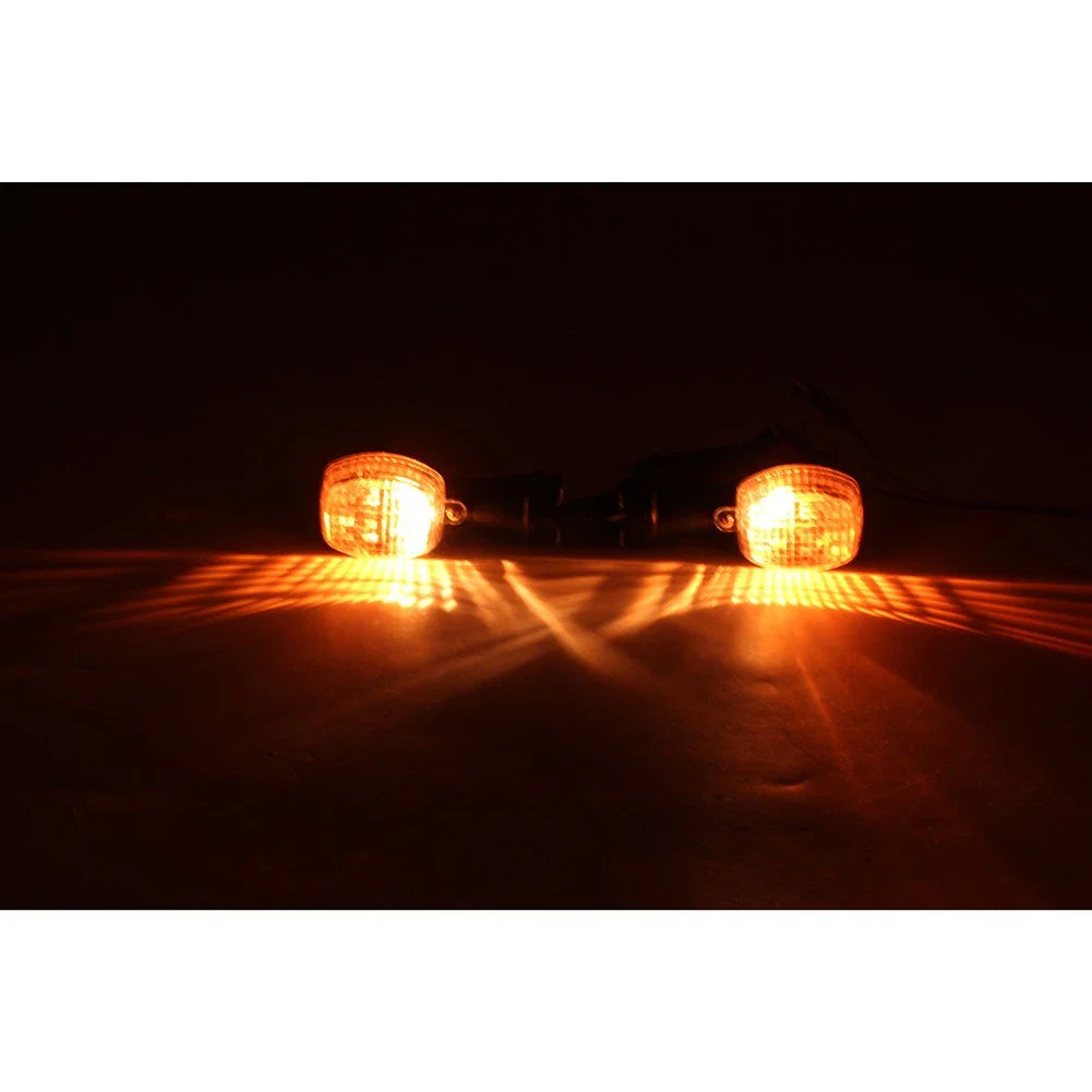 Clear Front Rear Turn Signal Lights for Kawasaki Ninja ZX12R ZX9R ZX7R (2000-2006)