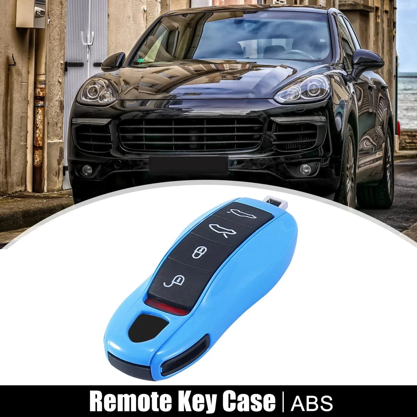 Light Blue Car Remote Key Cover for Porsche Cayenne (2003-2010)