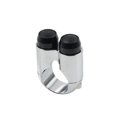 Handlebar Switch 2 Button Horn Light Control for Harley Dyna (2006-2023)