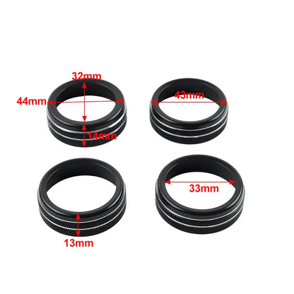 AC Climate Control Ring Knob Trim for Toyota Tacoma (2016-2023)