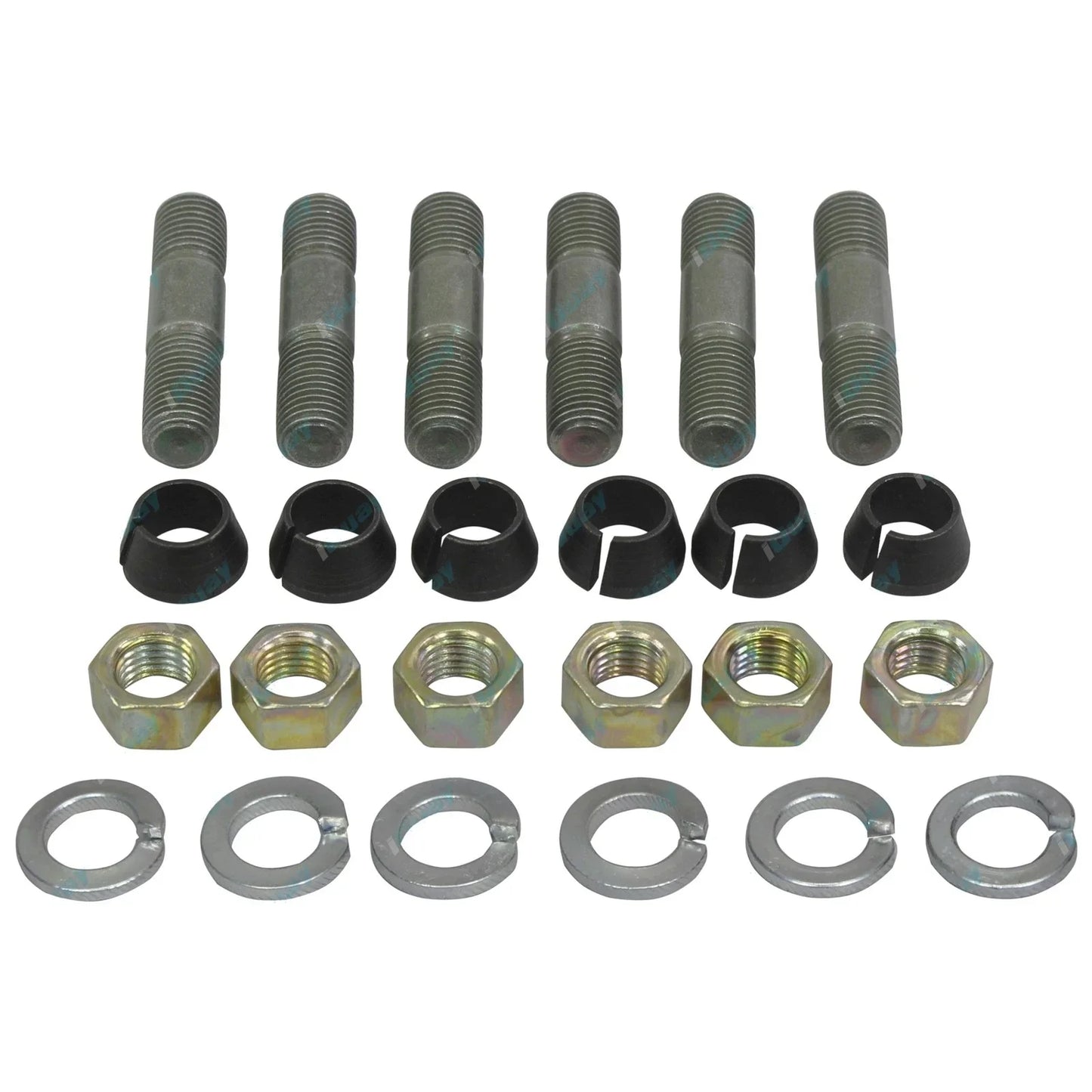 Front or Rear Axle Hub Stud Bolt Nut Kit for Toyota 100 Series V8 UZJ100 HDJ100
