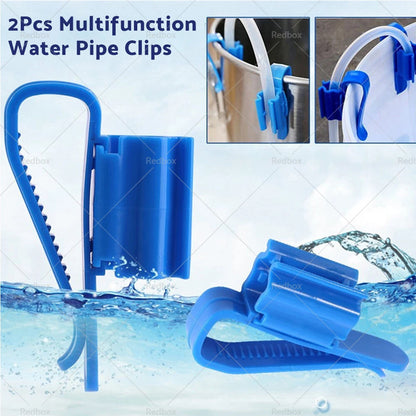 Aquarium Fish Tank Mount Pipe Filtration Clips for Hose Clamp Holder