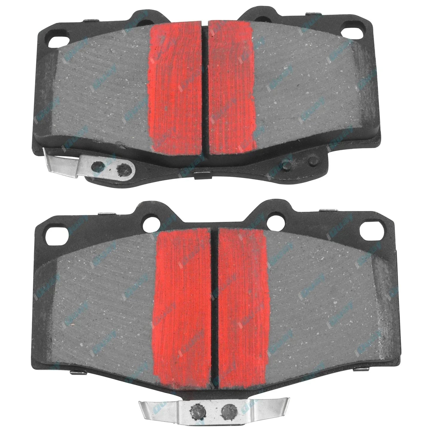 2 Front Disc Rotors + Brake Pad Set for Landcruiser 1990-1999 70 75 Series 4x4