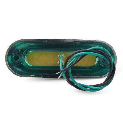 5 x LED Side Clearance Marker Green Lights for Truck Trailer Pickup 12V 24V