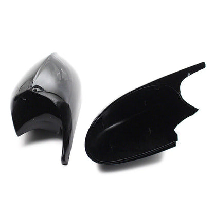 Glossy Black Rear View Mirror Covers for BMW E90 E91 328i 328xi 335xi (2007-2013)