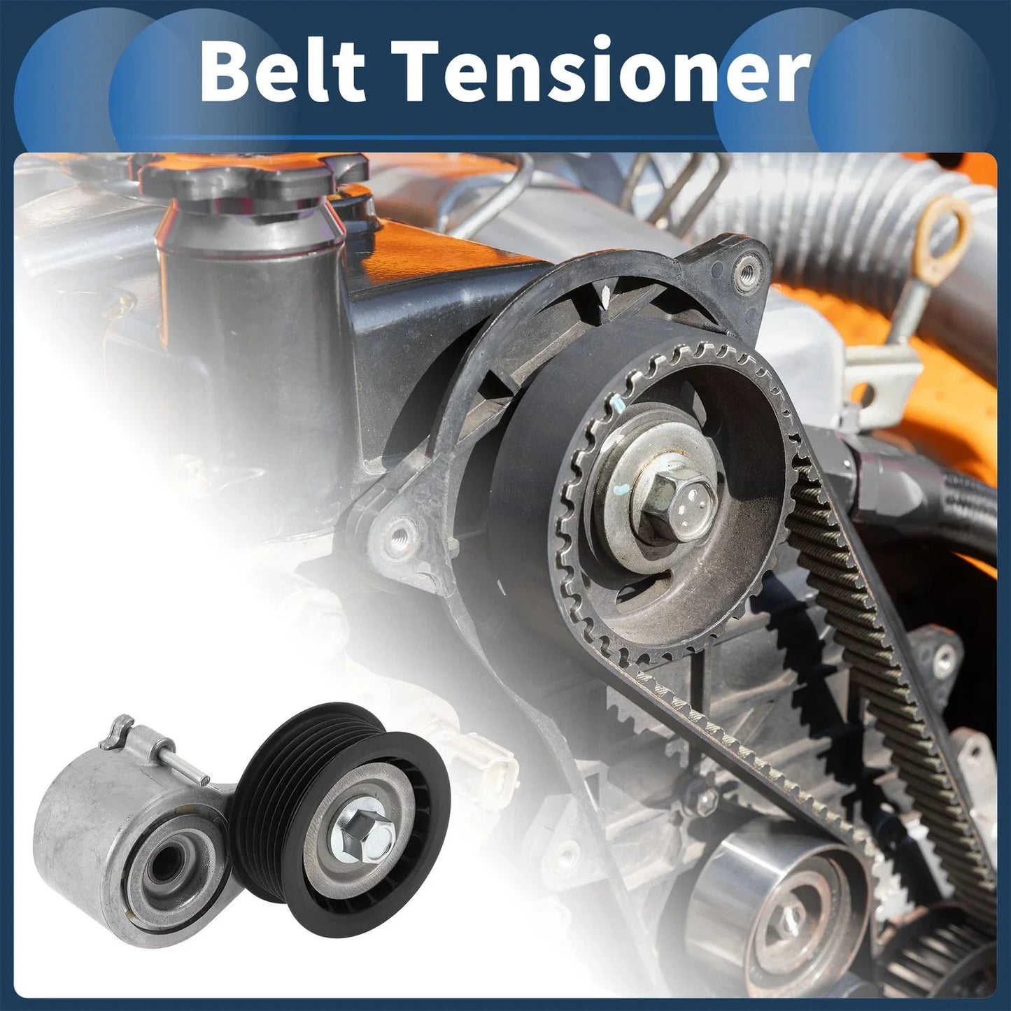 Belt Tensioner for Porsche Cayenne V6 3.0L 2011-2016