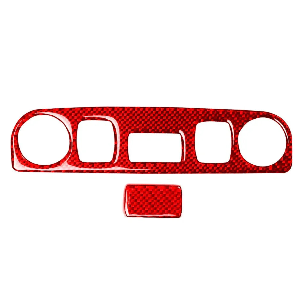 Convertible Car Reading Light Panel Cover Trim Carbon Red for Audi TT (2001-2006)