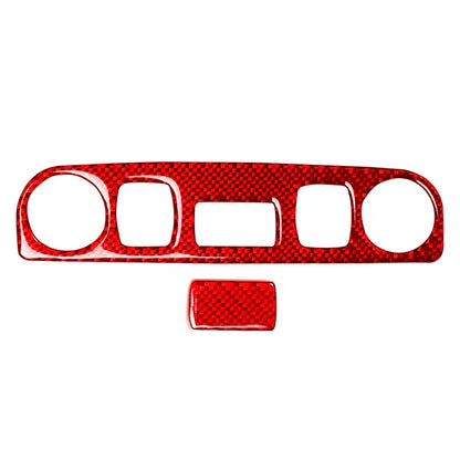 Convertible Car Reading Light Panel Cover Trim Carbon Red for Audi TT (2001-2006)