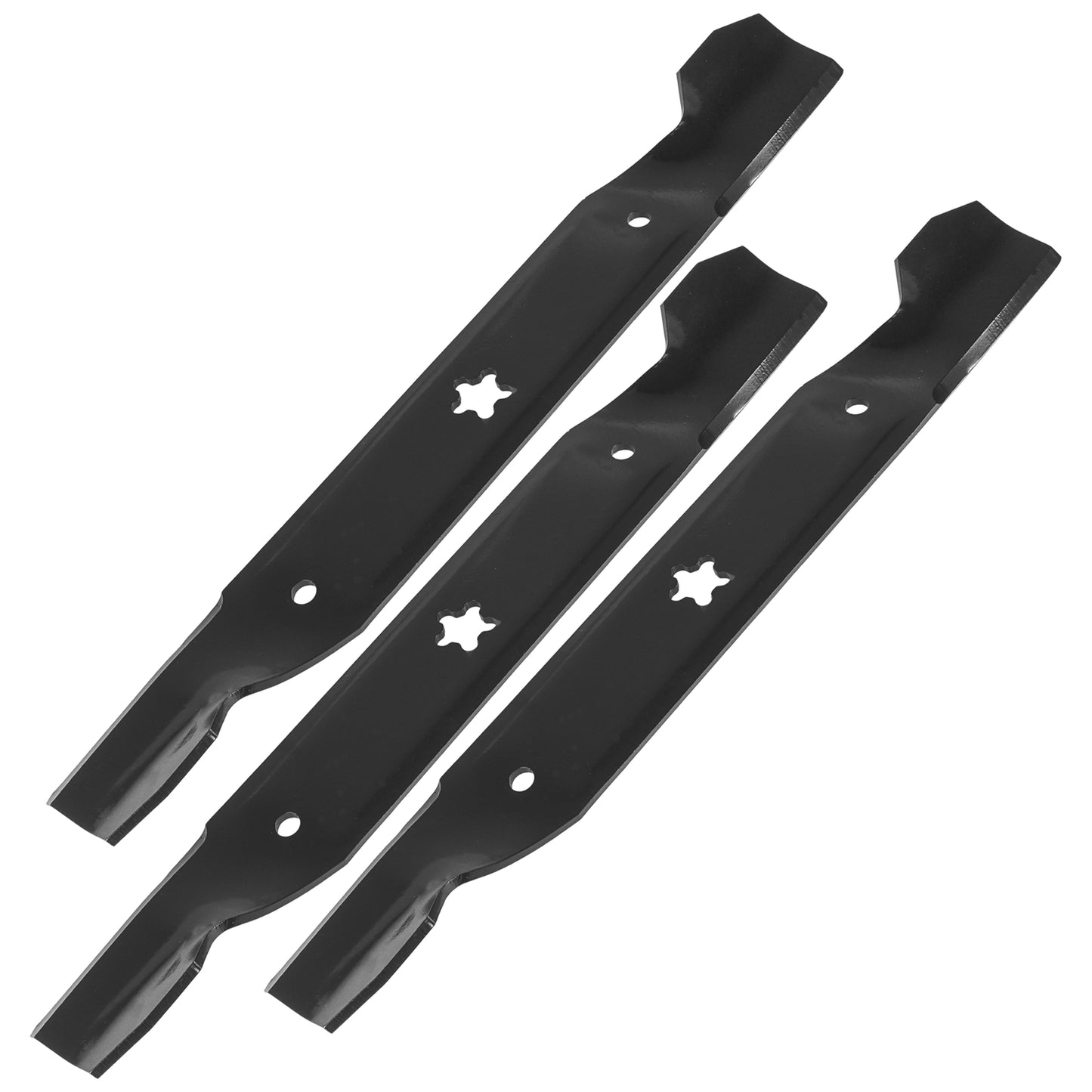50 Inch Deck Notched High Lift Blade 5 Point Star for Husqvarna Poulan (17") (2005–2015)