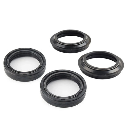 4 Pcs 47X58 MM Motorcycle Front Fork Damper Shock Absorber Seal