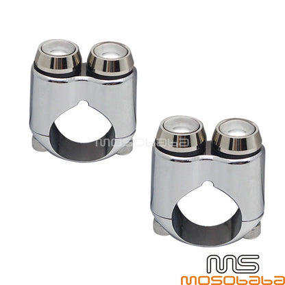 Handlebar Switch Turn Signal Light Horns for Harley 7/8" Bars