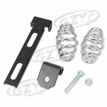 Sliding T-Bar & Solo Seat Barrel Spring Mounts for Moto Seat