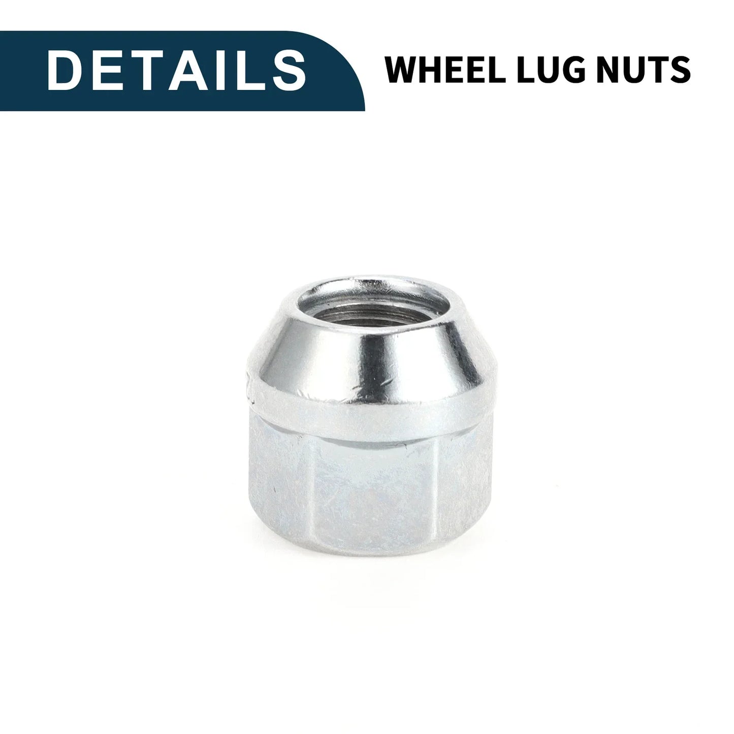 20 x M12x1.5mm Wheel Lug Nuts 20mm Length for Hyundai