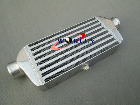 Aluminum Turbo Intercooler 280 x 130 x 50 mm 2.2" Inlet/Outlet for Car Model