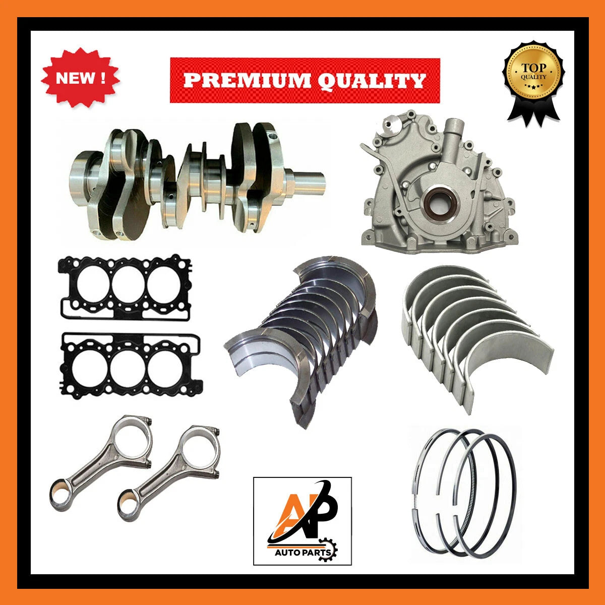 Engine Rebuild Kit Heavy Duty Forged Crankshaft for Jaguar F-Pace (2017–2022)