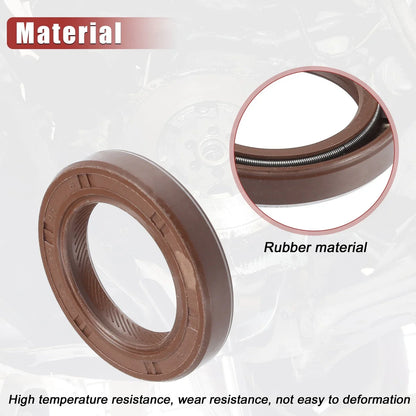 2 x Crankshaft Seal for Lexus IS 300 (2002-2005)