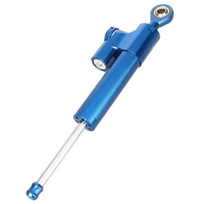Adjustable Steering Damper Stabilizer Blue for Yamaha YFM300 YFM450 Grizzly