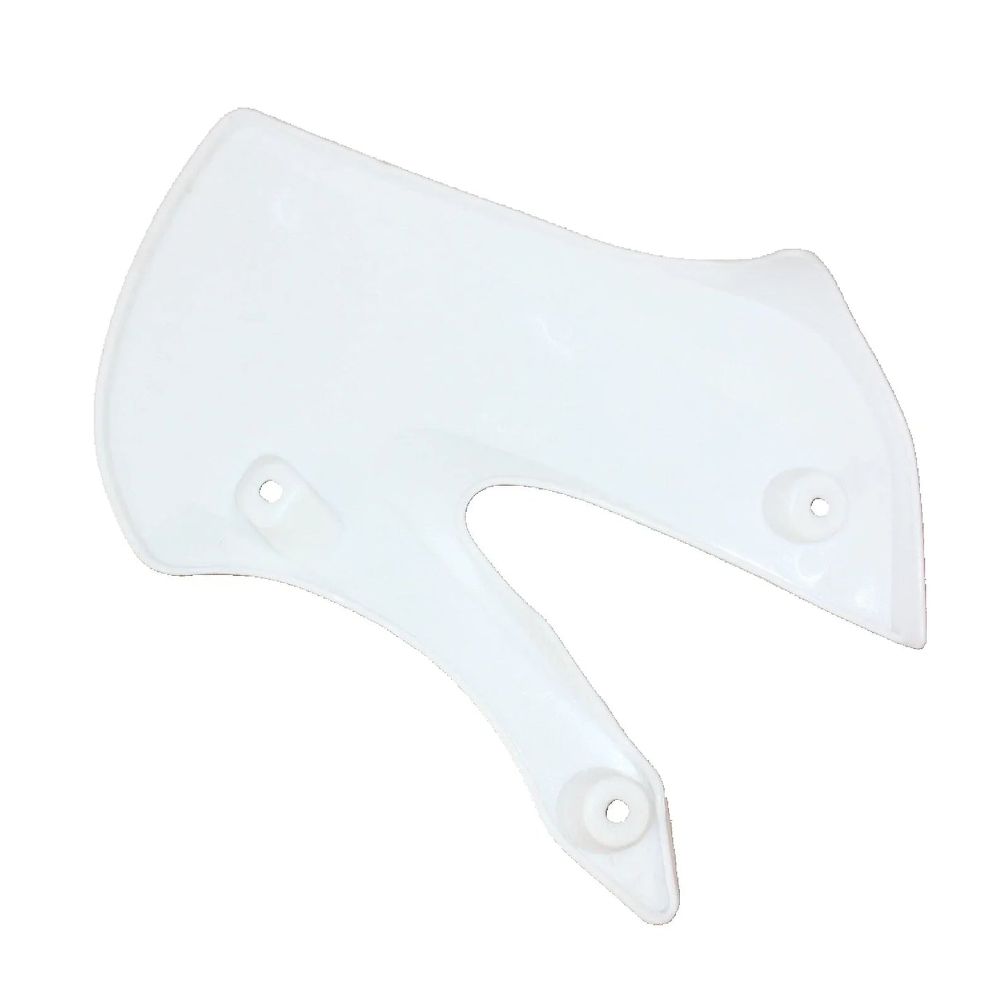 White Plastic Front Right Tank Side Guard Fender for KLX110 (2002-2023)