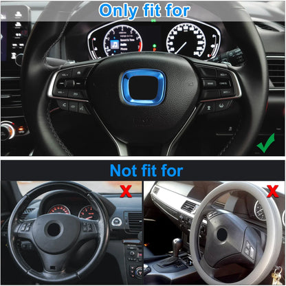 Steering Wheel Center Frame Cover Trim for Honda Accord (2018-2022) Blue