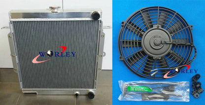 Aluminum Radiator & Fan Shroud for Land Cruiser 75 Series (1984-1998)