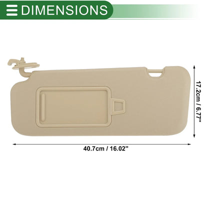 Car Sun Visor for Hyundai Elantra AD 2016-2019 Left Driver Side