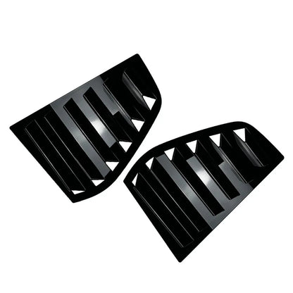 Gloss Black Rear Window Louver Cover Trim  for VW Golf MK5 (2004-2008)