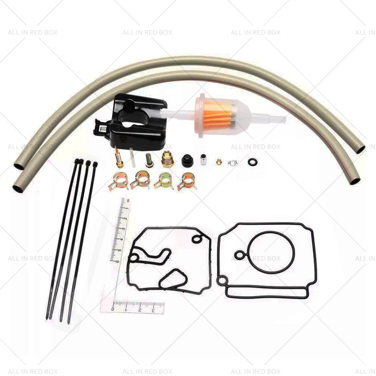 3 x Carburetor Rebuild Kit for Yamaha 2-Stroke 40/50HP Outboard Motor
