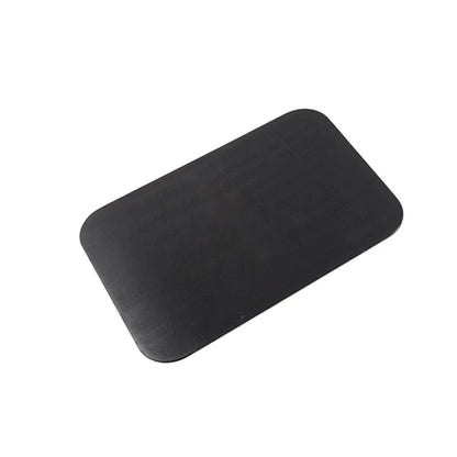 2.5mm Aluminum Black License Plate for Motorcycle DIY
