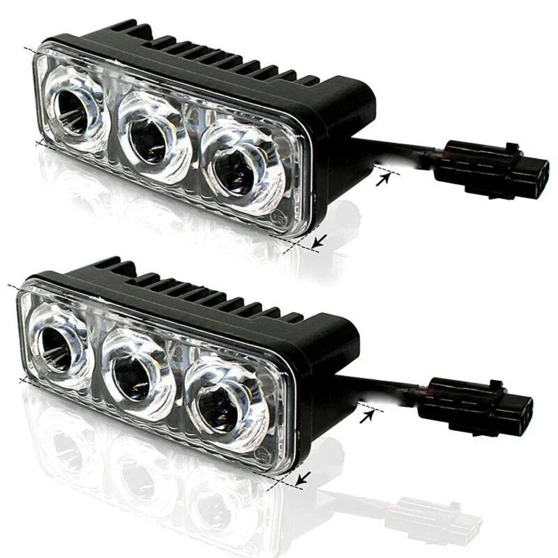 New Parts Light Super White Work 3LED Daytime Fog Lamp