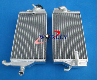 Aluminum Radiator & Silicone Hose for 2000-2001 Honda CR250 CR250R
