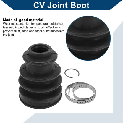 Inner CV Joint Boot Kit w/ Clamps for Porsche Cayenne (2011-2018)