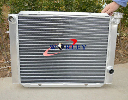 3 Row Aluminum Radiator + Fan for Holden Commodore VB VC VH VK V6 (1979-1985)