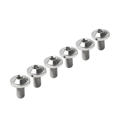 6 x M6x15mm Alloy Torx Head Screws for Titan Motorcycle Bike