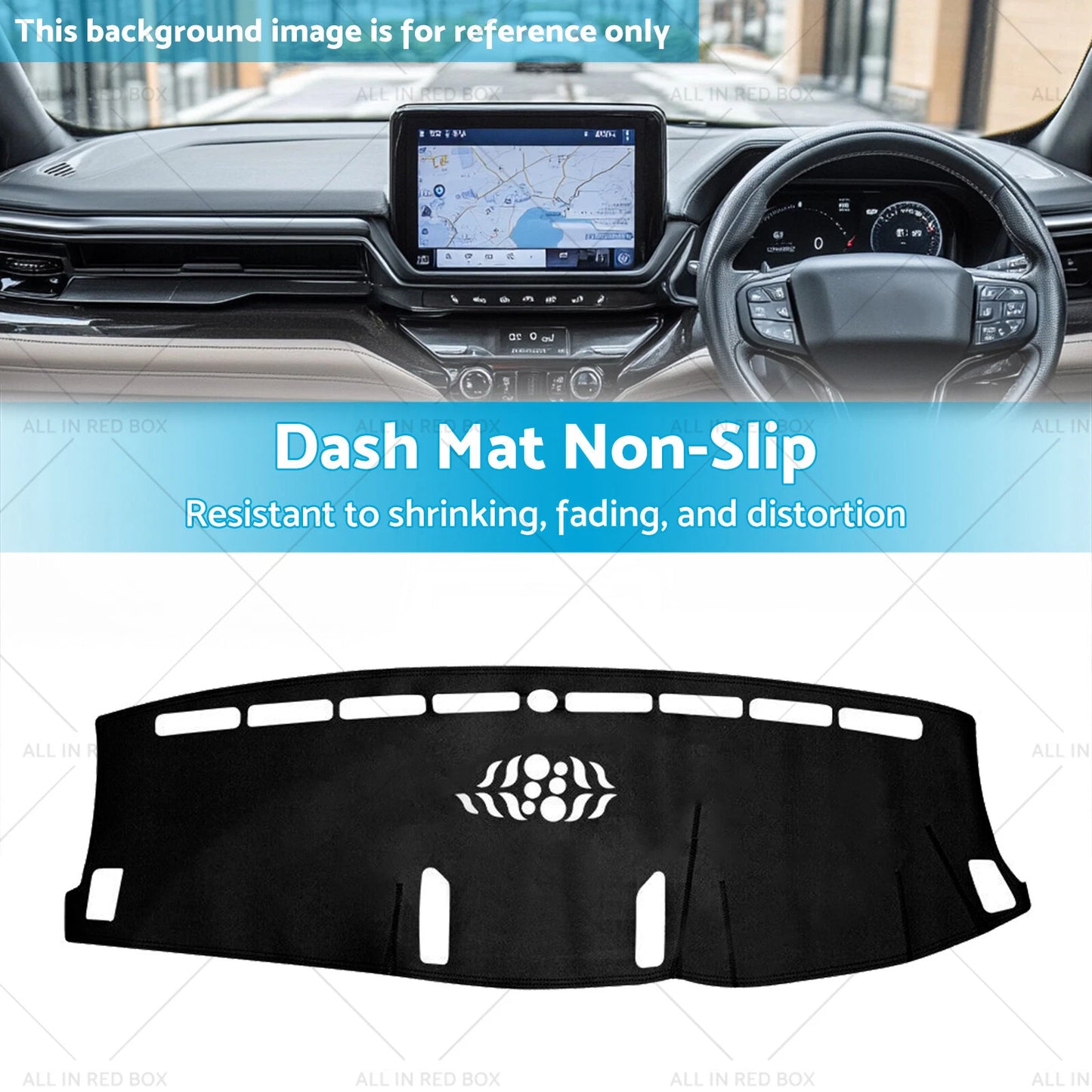 Non-Slip Dash Mat Cover for Ford Everest (2015-2022)