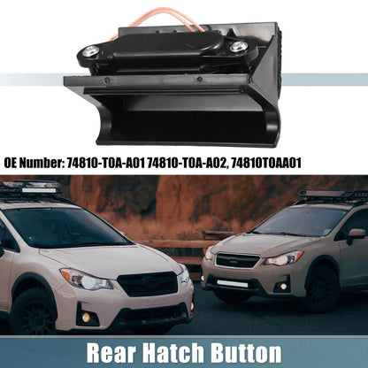 Trunk Tailgate Handle Release Switch for Honda CR-V (2012-2016) Black