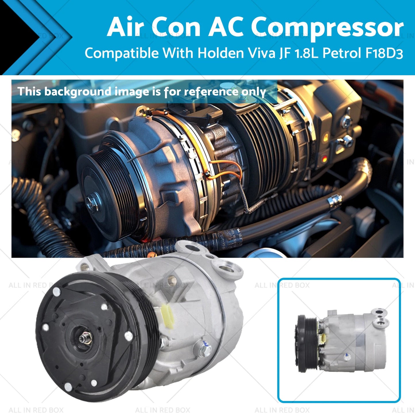 AC Compressor for Holden Viva JF 1.8L Petrol (2003-2006)