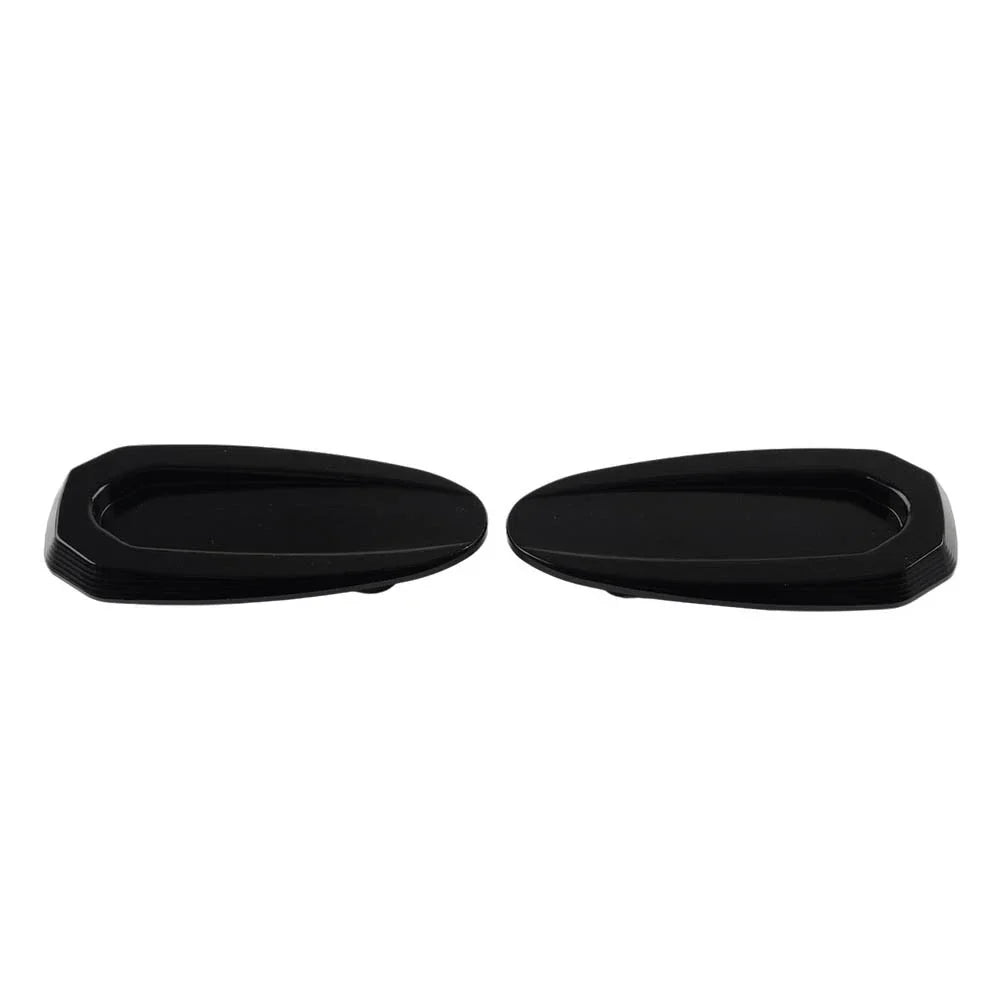 Rearview Mirror Block Off Base Plates Cover for BMW S1000RR (2020-2023)  Black