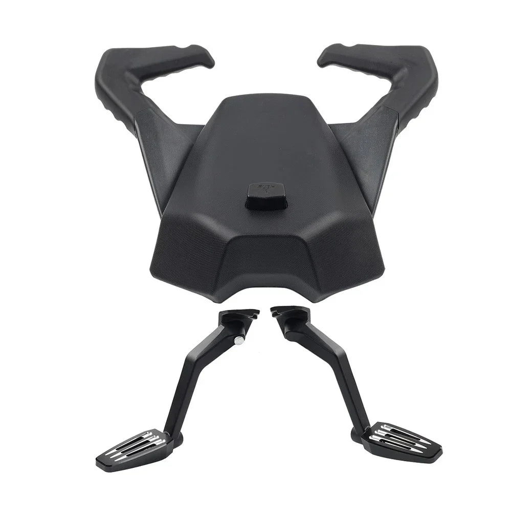Black Rear Passenger Foot Pegs for Can-Am Ryker 600 900 (2019-2024)