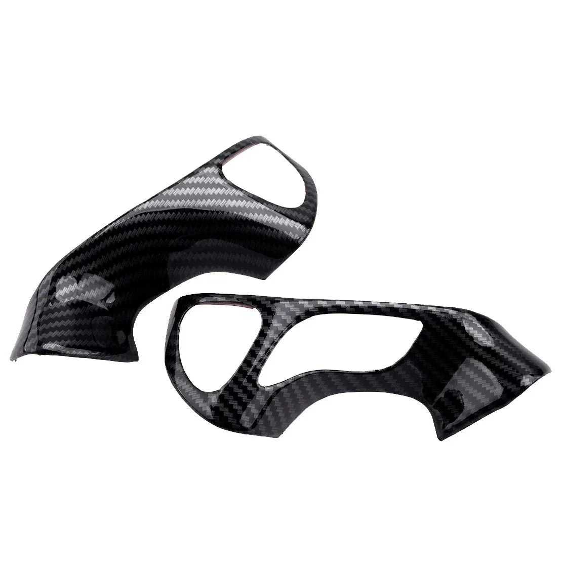 2 x Carbon Fiber Steering Wheel Knob Covers for Nissan Murano (2015-2020)