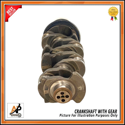 Crankshaft with Gear OEM Replacement for BMW 2.0 N47D20 (2011–2015)