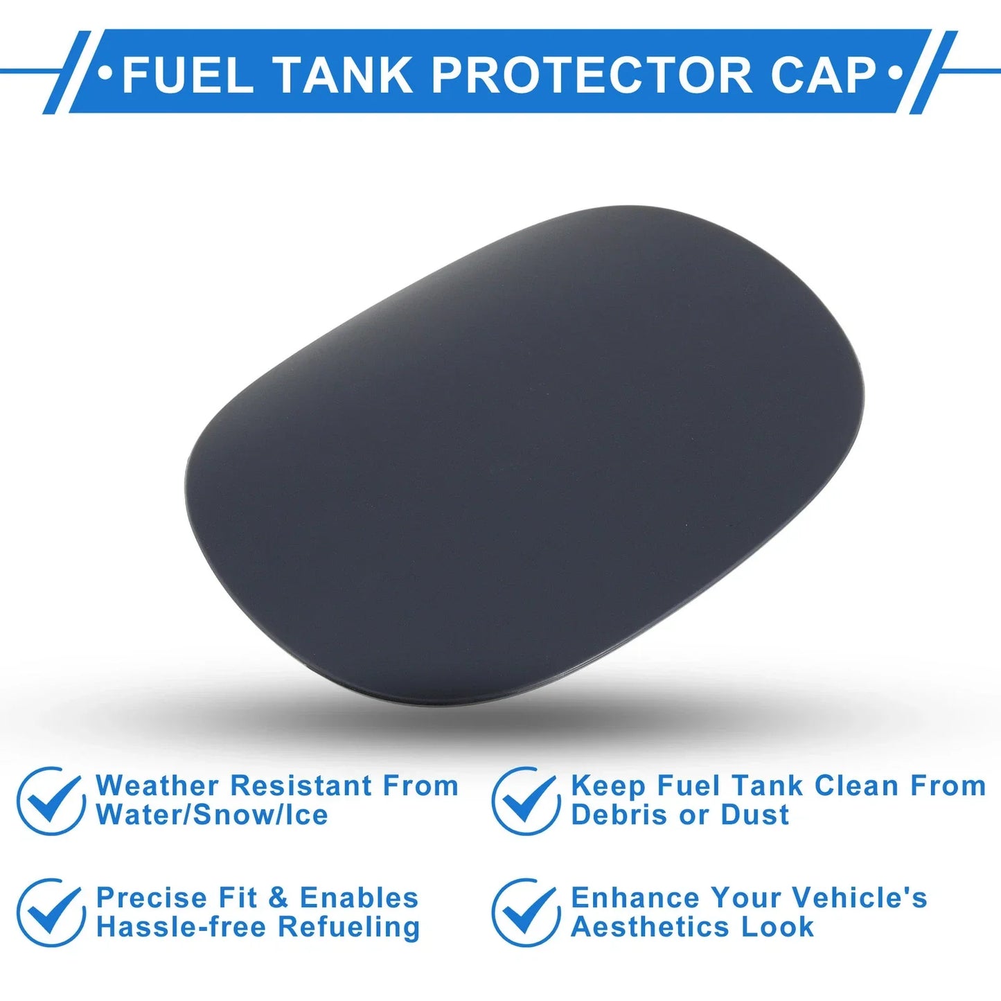 Fuel Tank Door Cap for Mercedes-Benz W156 2015-2020 Gas Tank Flap