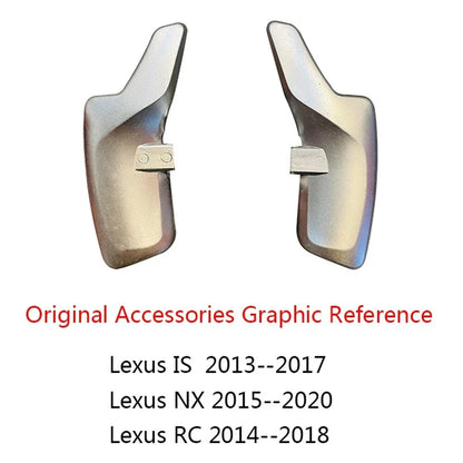 Steering Wheel Shift Paddle Extensions for Lexus IS RC NX CT (2014-2023)