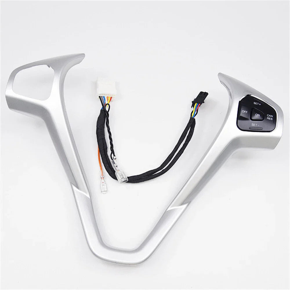 Steering Wheel Frame & Right Switch Button for Ford Fiesta MK7 MK8 Ecosport (2013)